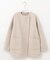 トリミングウールリバー コート
