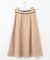 【洗える】スエードライクフレア スカート