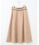 【洗える】スエードライクフレア スカート