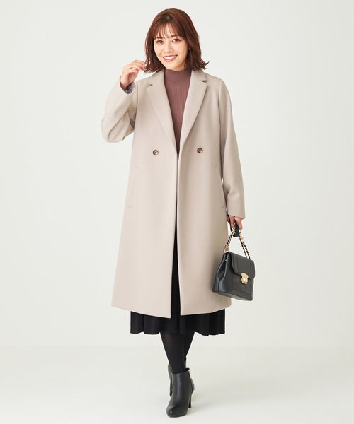 ウールライクダブルチェスター コート｜エニィスィスの通販｜&mall