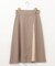 【洗える】パール調ポイントツイル スカート