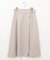 【洗える】パール調ポイントツイル スカート