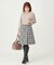 ツイードラップミニ スカート