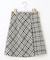 ツイードラップミニ スカート