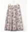 【洗える】Nobleエンブロイダリー スカート
