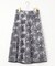 【洗える】Nobleエンブロイダリー スカート