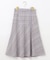 【洗える】ライトツイード調 スカート