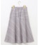 【洗える】ライトツイード調 スカート