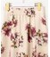 【洗える】フラワーオパールプリント スカート