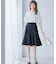 【WEB・一部店舗限定】リネンライクポリエステル スカート