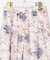 【洗える】アクアフローラル スカート