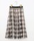 【美人百花7月号掲載】2WAYチェックチュールリバーシブル スカート