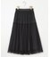 【美人百花7月号掲載】プリーツチュールティアード スカート