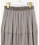 【美人百花7月号掲載】プリーツチュールティアード スカート