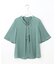 【洗える】メタルパーツボウタイ ブラウス