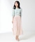 【洗える】クリスタルプリーツフラワー スカート