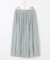 【洗える】クリスタルプリーツフラワー スカート