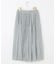 【洗える】クリスタルプリーツフラワー スカート