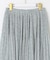 【洗える】クリスタルプリーツフラワー スカート