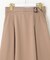 【洗える】チノライクタック スカート