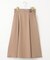 【洗える】チノライクタック スカート