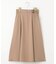 【洗える】チノライクタック スカート