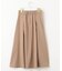 【洗える】チノライクタック スカート
