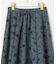 【洗える】フローラルパターン スカート