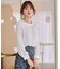 【洗える】フロントタックノーブル ブラウス