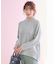 【大人百花掲載 ヨンアさん着用】ハイネックバックポイント ニット