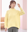 【大人百花掲載 ヨンアさん着用】ハイネックバックポイント ニット