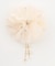 【チャーム付き】エアリーフラワー コサージュ