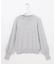 【洗える】カシミヤブレンドパフ袖 ニット