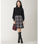 【洗える】カシミヤブレンドパフ袖 ニット