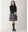 【洗える】カシミヤブレンドパフ袖 ニット