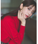 【洗える】カシミヤブレンドパフ袖 ニット