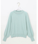 【洗える】カシミヤブレンドパフ袖 ニット