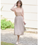 【洗える】カシミヤブレンド ニット