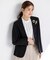 【セットアップ可】セレモニーダブルクロス カラーレスジャケット