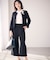 【セットアップ可】セレモニーダブルクロス ワイドパンツ
