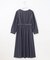 【洗える】デニムライクシャンブレー ワンピース