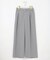 【洗える】ドライオックスタック ワイドパンツ