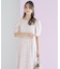 【洗える】ファジープリント ワンピース