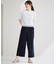 【洗える】イージードロスト ワイドパンツ