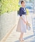 【接触冷感】美人 ボリュームスリーブ カットソー