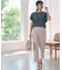 【接触冷感・UVカット・吸水速乾】サラキレイ テーパード パンツ