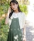 【貴島明日香さんコラボ・3点セット】メッシュ ニット×キャミ ワンピース