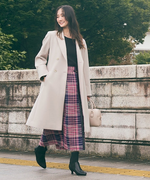 ウールライクノーブルチェスター コート｜エニィスィスの通販｜&mall