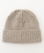 リブカラーミックス ニット帽