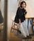【美Denimシリーズ】セミカーブワイド デニム